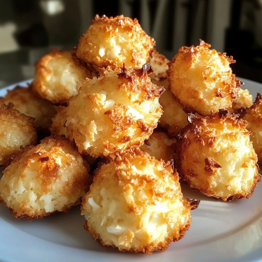 Blitzschnelle Low Carb Kokosmakronen