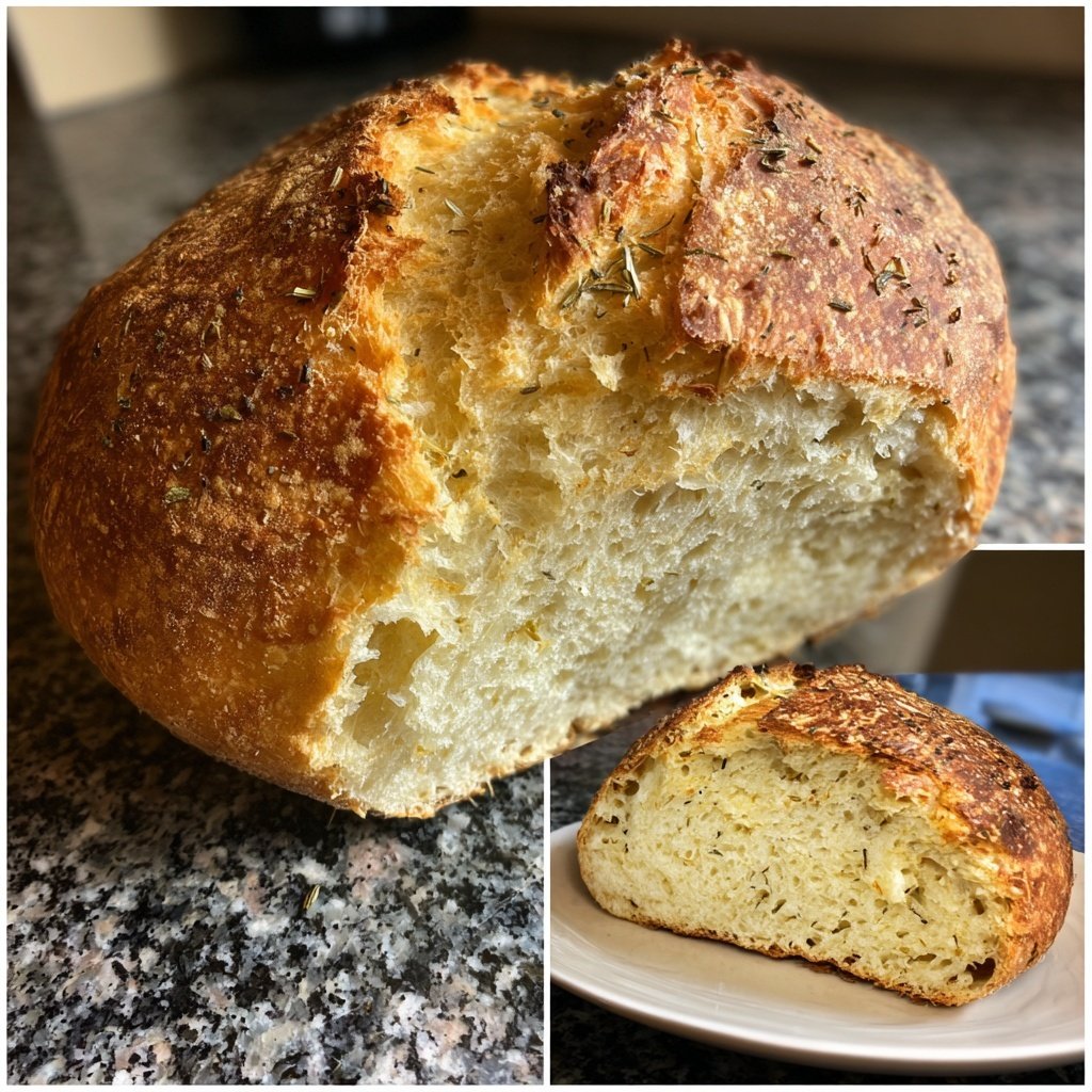 Italienisches Brot rustikales knuspriges