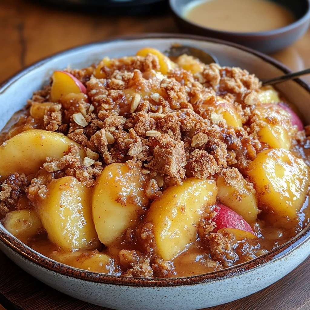 Unglaublich einfacher Zuckerfreier Pfirsich-Crisp: 5 Schritte zum Genuss