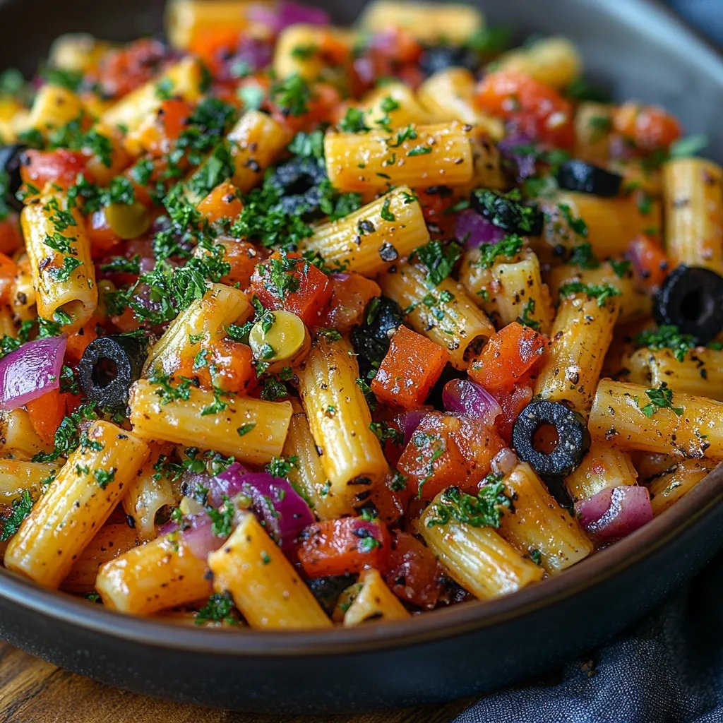 Einfacher italienischer Antipasto-Nudelsalat: Ein Unglaubliches Ultimatives Rezept mit 7 Zutaten