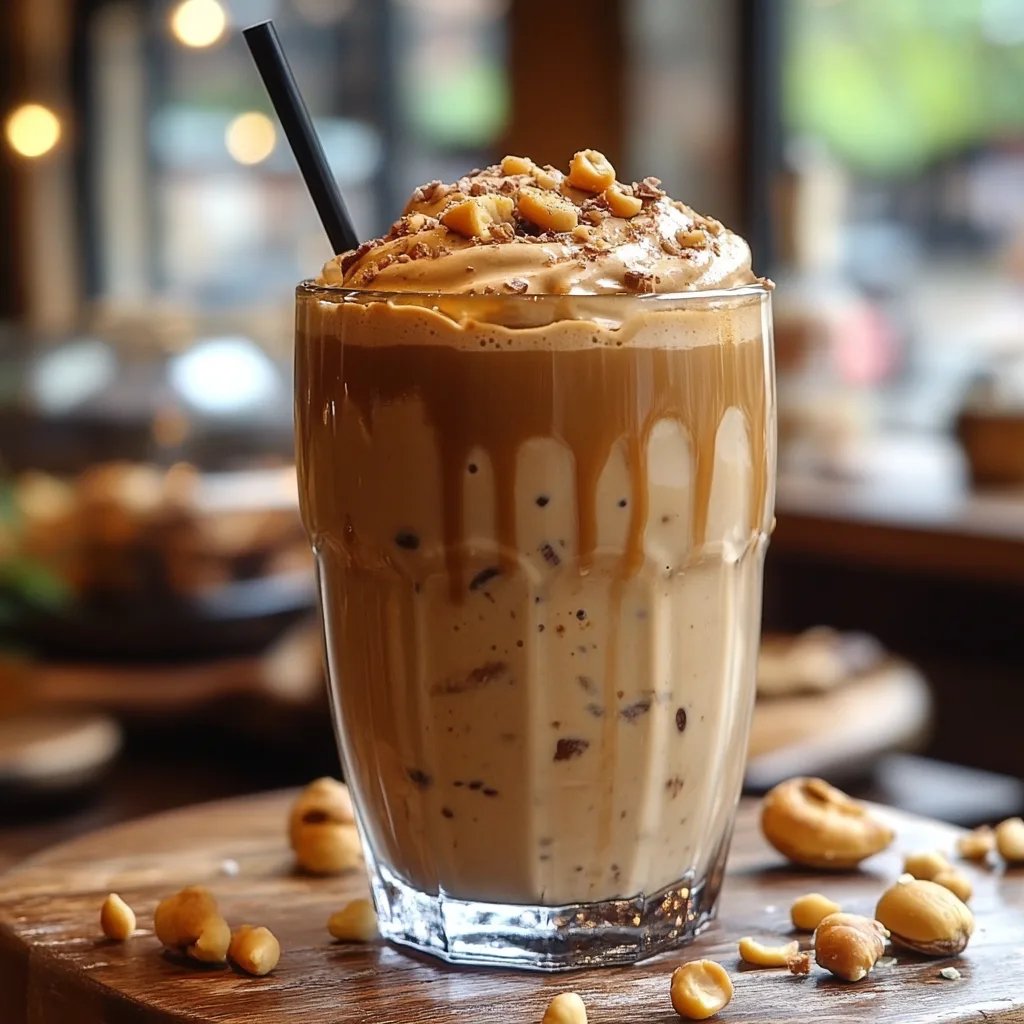 Erdnussbutter-Eiskaffee: Ein Unglaublicher Ultimativer Genuss für Heiße Tage