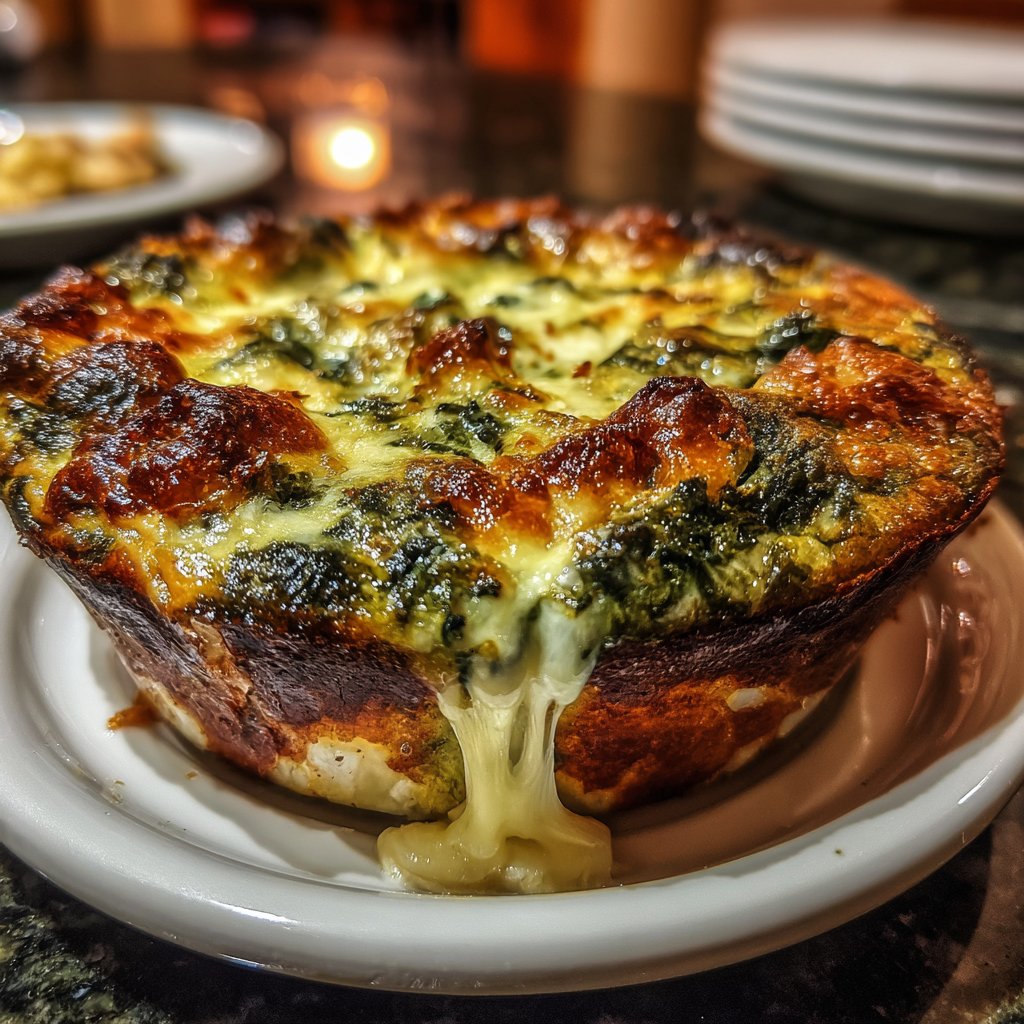 Herzhafter Spinat-Ricotta-Auflauf