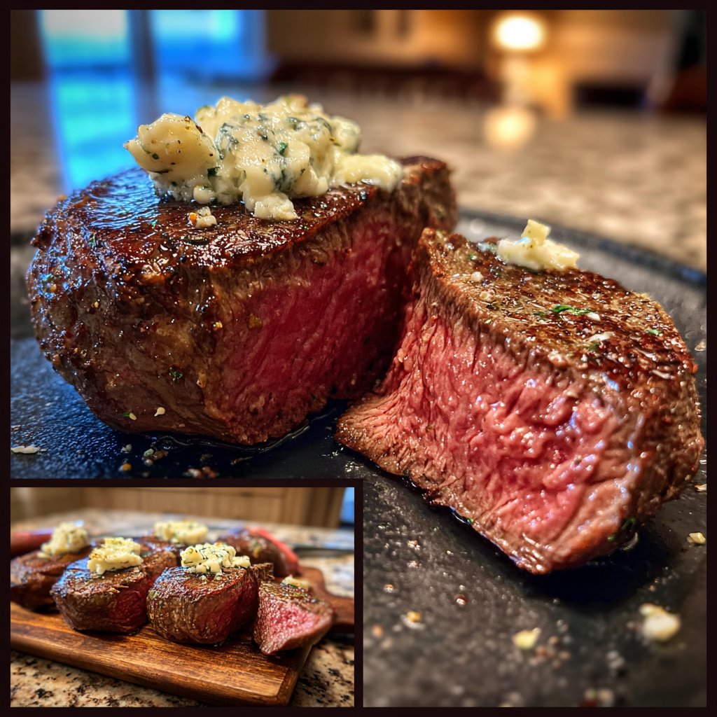 Filet Mignon Blauschimmelkäse Butter