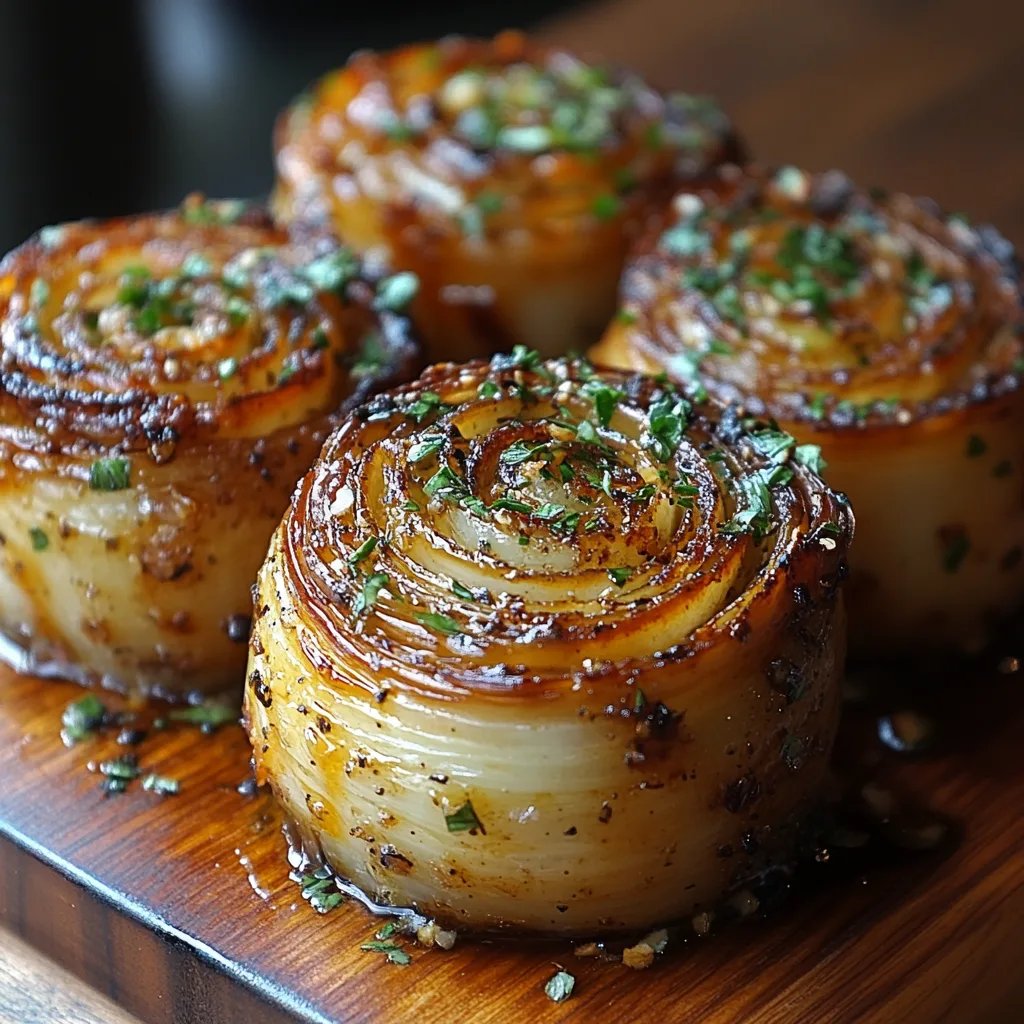 Französische Zwiebelsuppen-Steak-Röllchen: Uma Receita Incrível e Definitiva