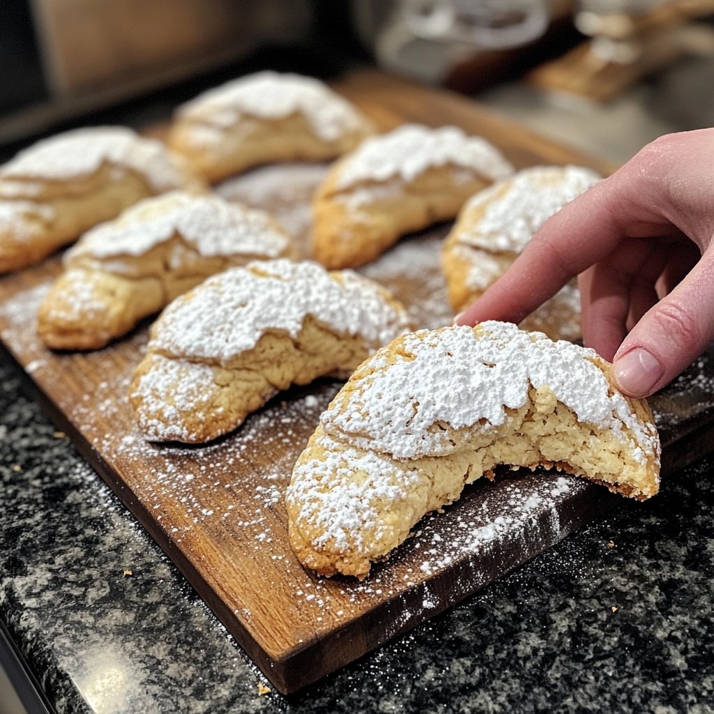 Buttrige Vanillekipferl