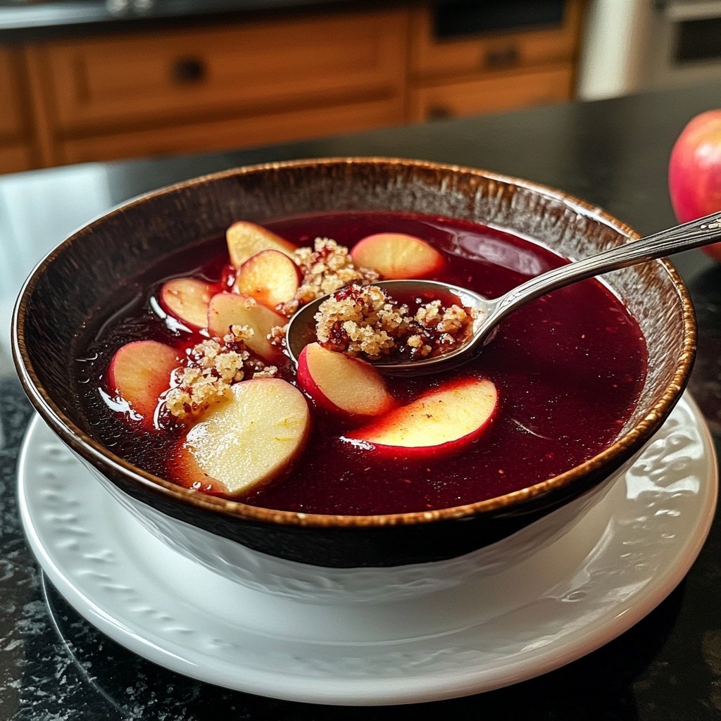 Rotkohlsuppe Steffen Henssler Apfel