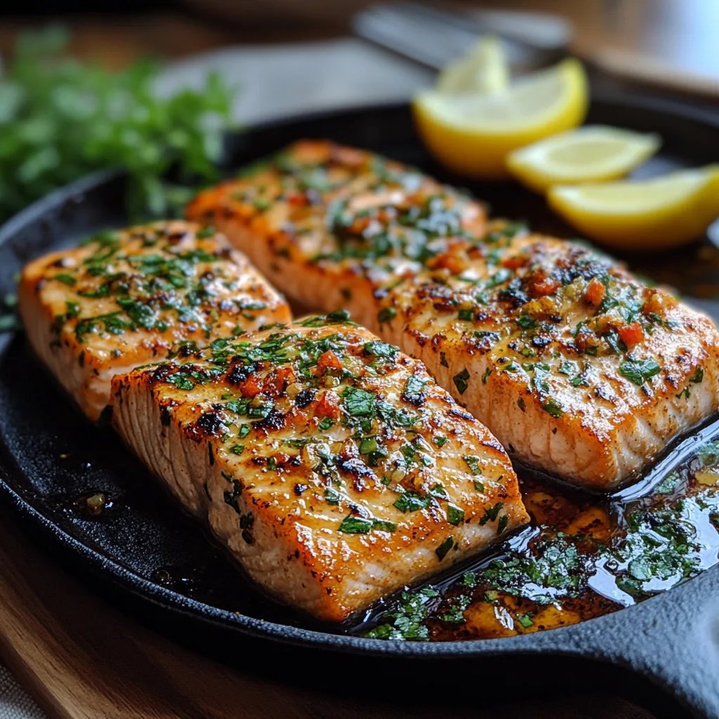 Lachs mit Knoblauchbutter: Unglaublich Ultimative 5-Zutaten
