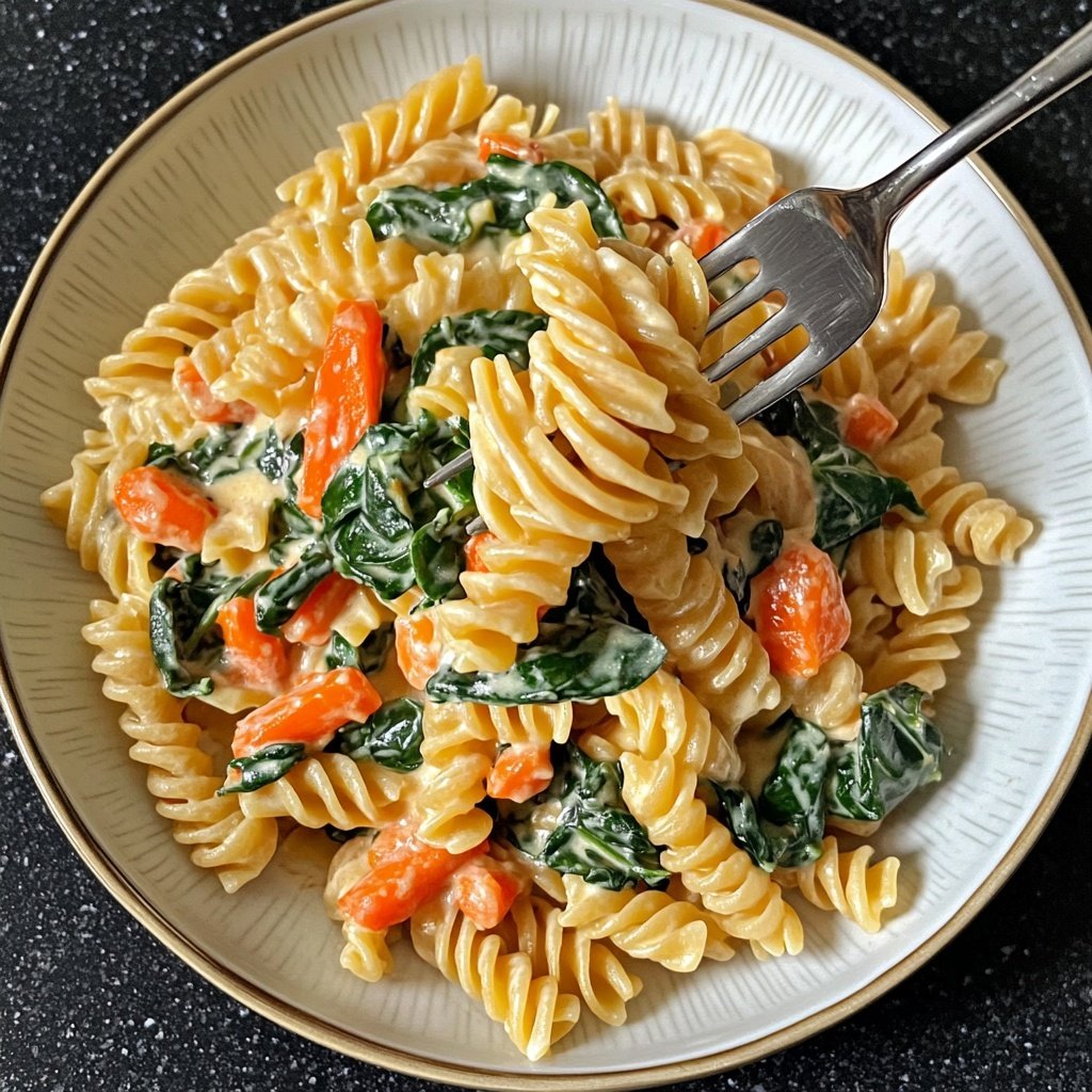 Schnelle-und-Einfache One-Pot-Pasta mit Wintergemüse