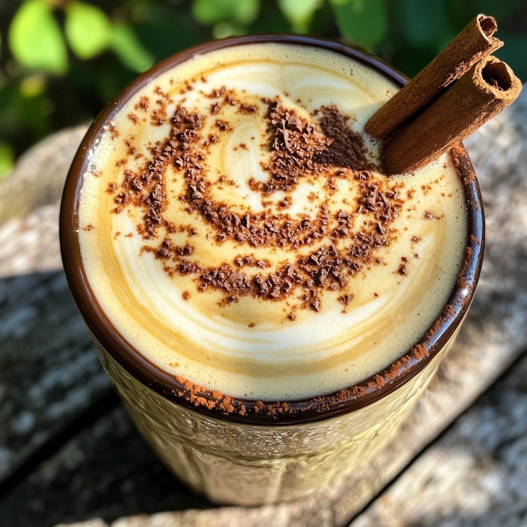 Cremiger Eierlikör-Latte