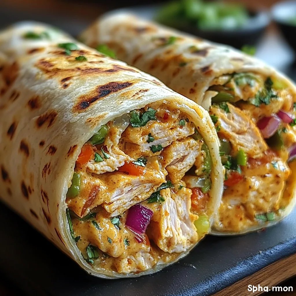 Thailändische Erdnuss-Hähnchen-Wraps: Ein Unglaubliches Ultimatives Rezept