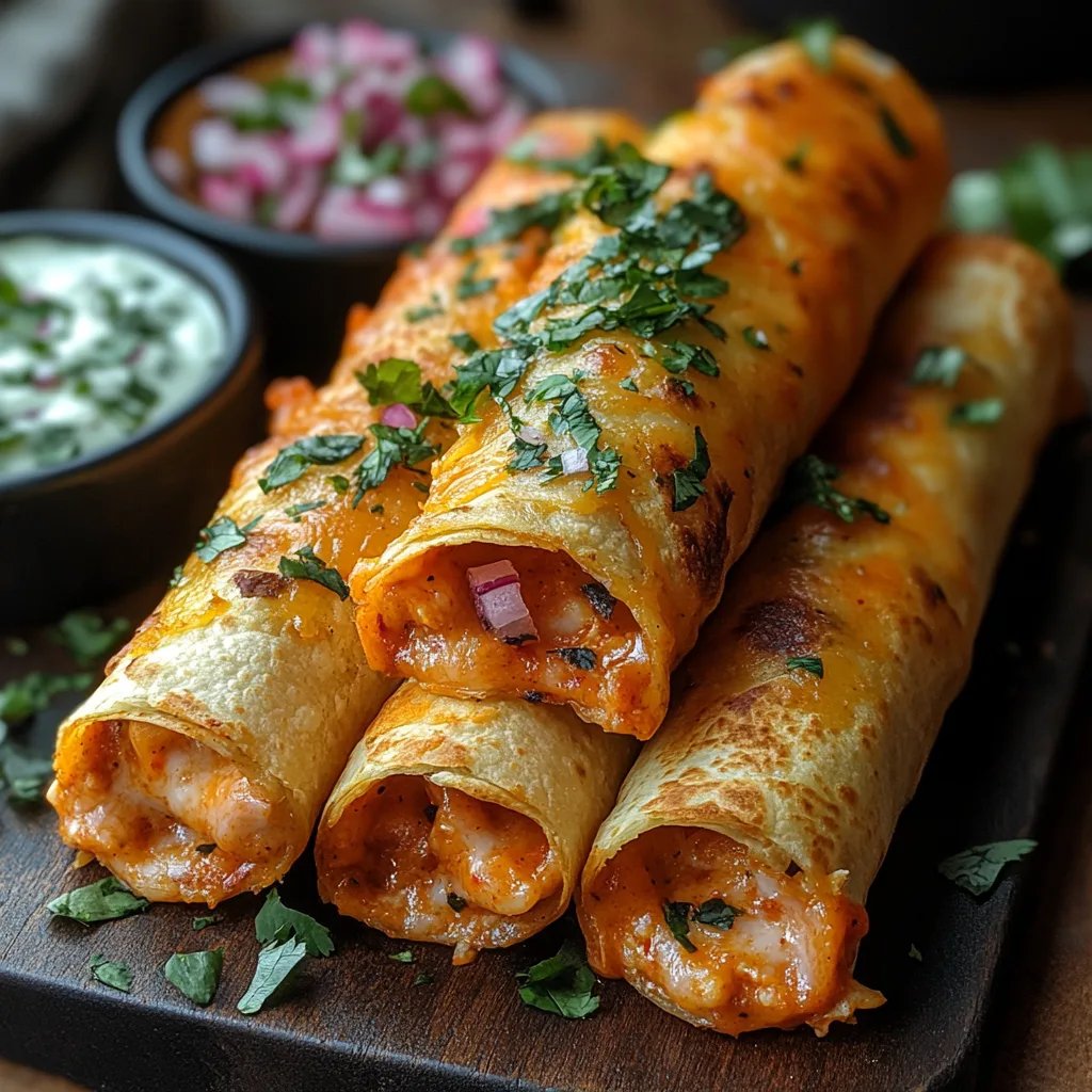 Unglaubliche Hähnchen-Taquitos mit Jalapeño und Frischkäse: 5 Ultimative Schritte