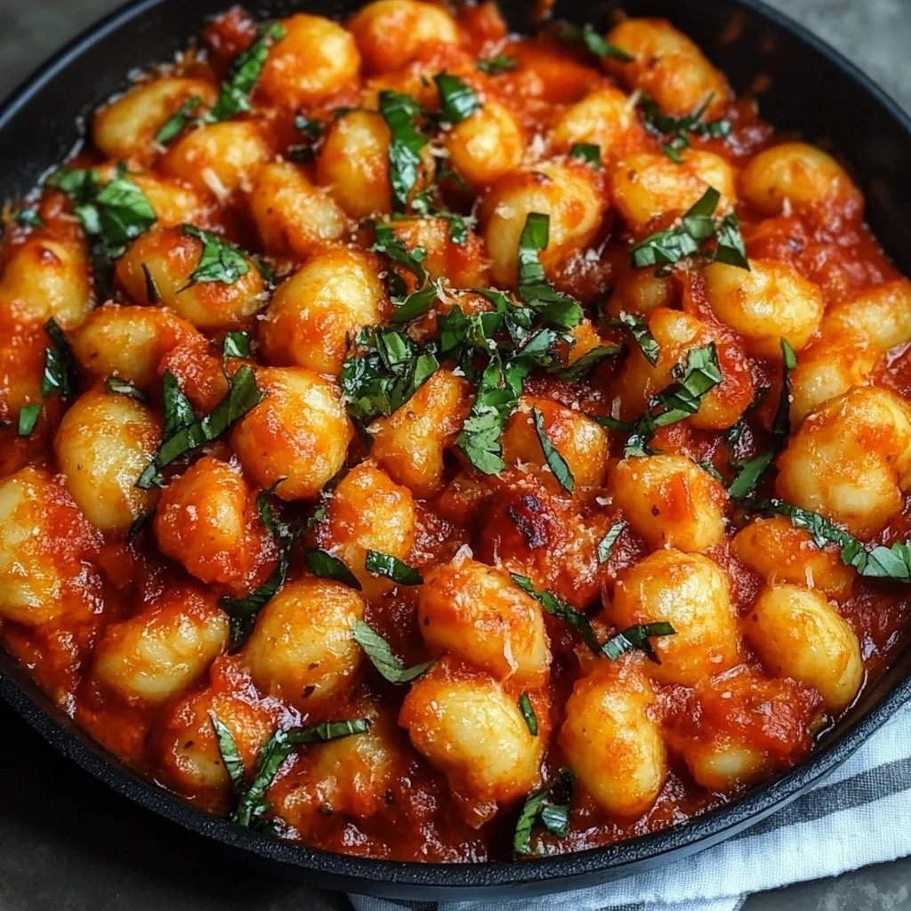 Gnocchi all'arrabbiata
