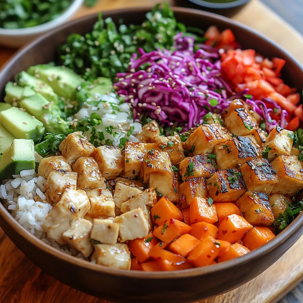 Frühlingsrollen-Salat-Bowl: Eine Unglaubliche Ultimative Kombination aus 7 Aromen
