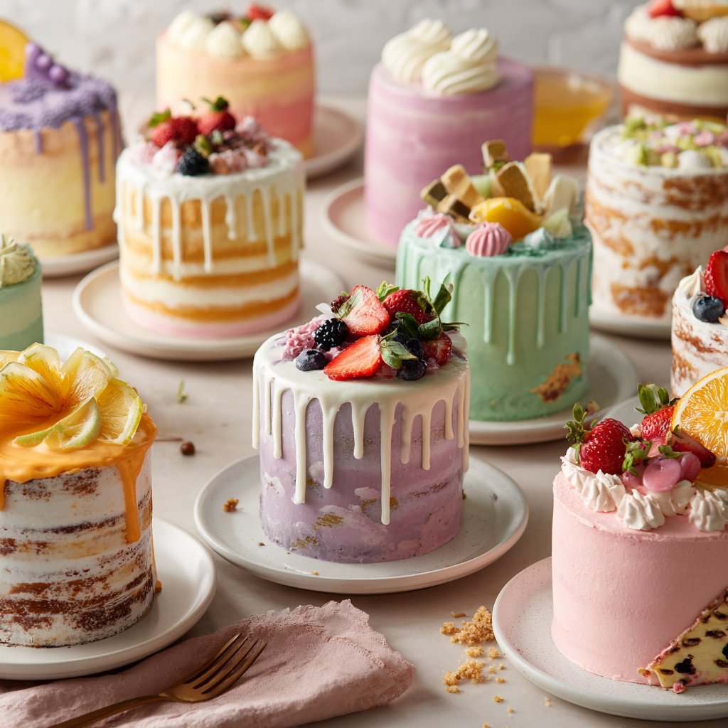 20 Geburtstagskuchen für Erwachsene: Moderne Buttercreme