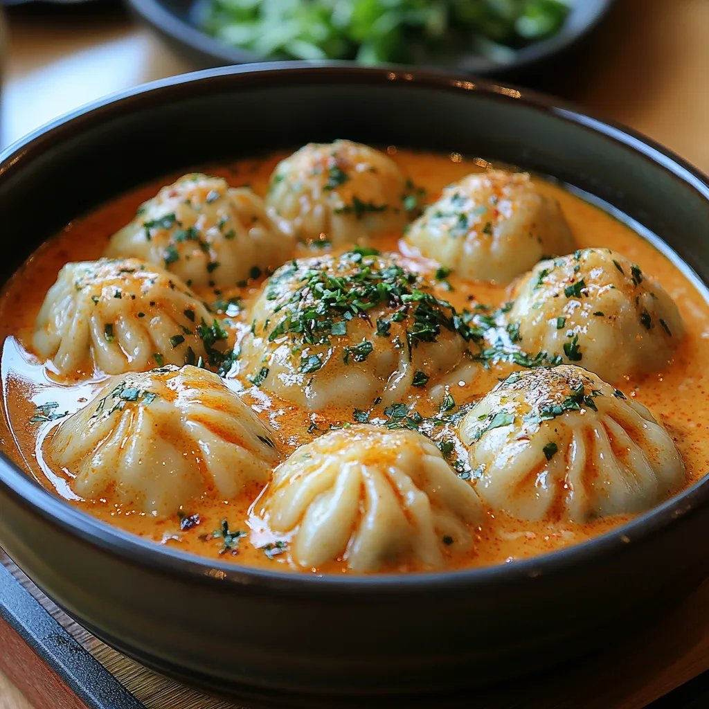 Suppen-Dumplings in roter Thai-Curry-Sauce: Ein Unglaubliches Ultimatives Rezept für 4 Personen