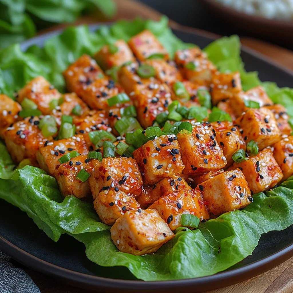 Bang Bang Tofu-Salat-Wraps: Ein Unglaubliches Ultimatives Rezept für 5 Personen