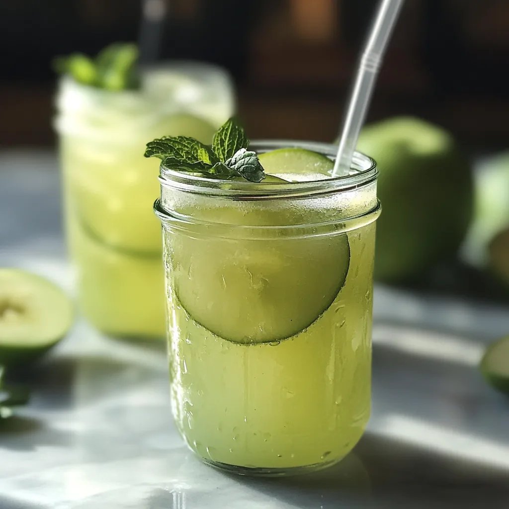 Zuckerfreie grüne Apfel-Limonade: Das Unglaubliche Ultimative Rezept, das Du Probieren Musst!