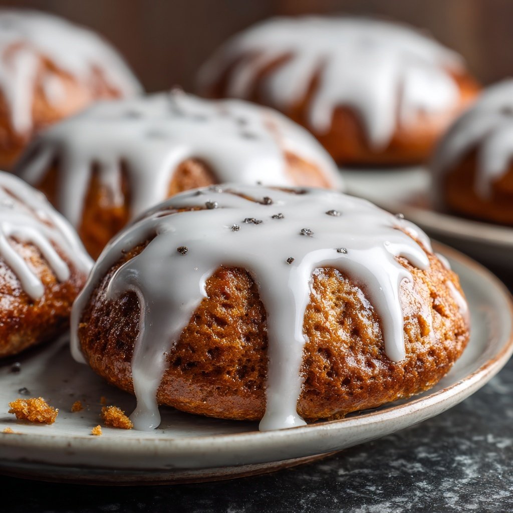 Lebkuchen Kekse mit Glasur Details