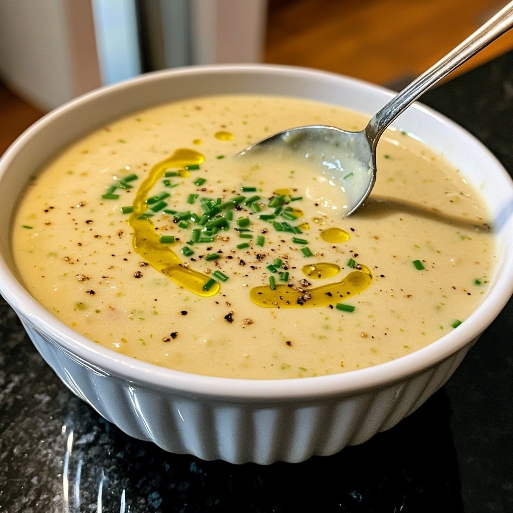 Kartoffel-Lauch-Suppe cremig