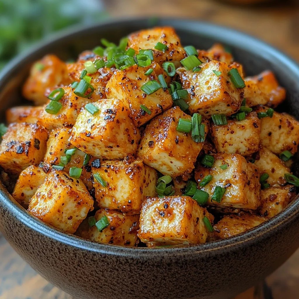 Knusprig gebackener Tofu mit Nährhefe: Ein unglaubliches ultimatives Rezept