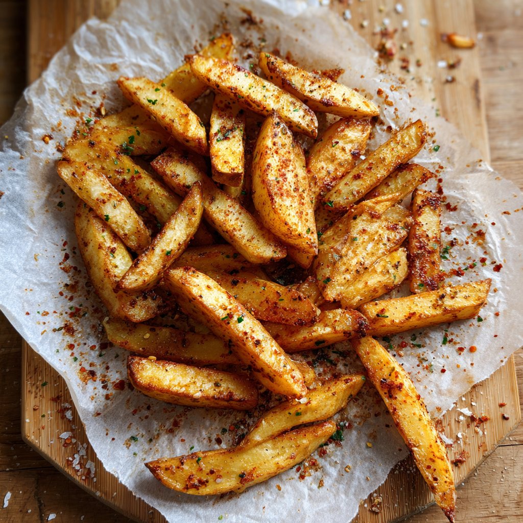Airfryer Paprika Garlic Fries