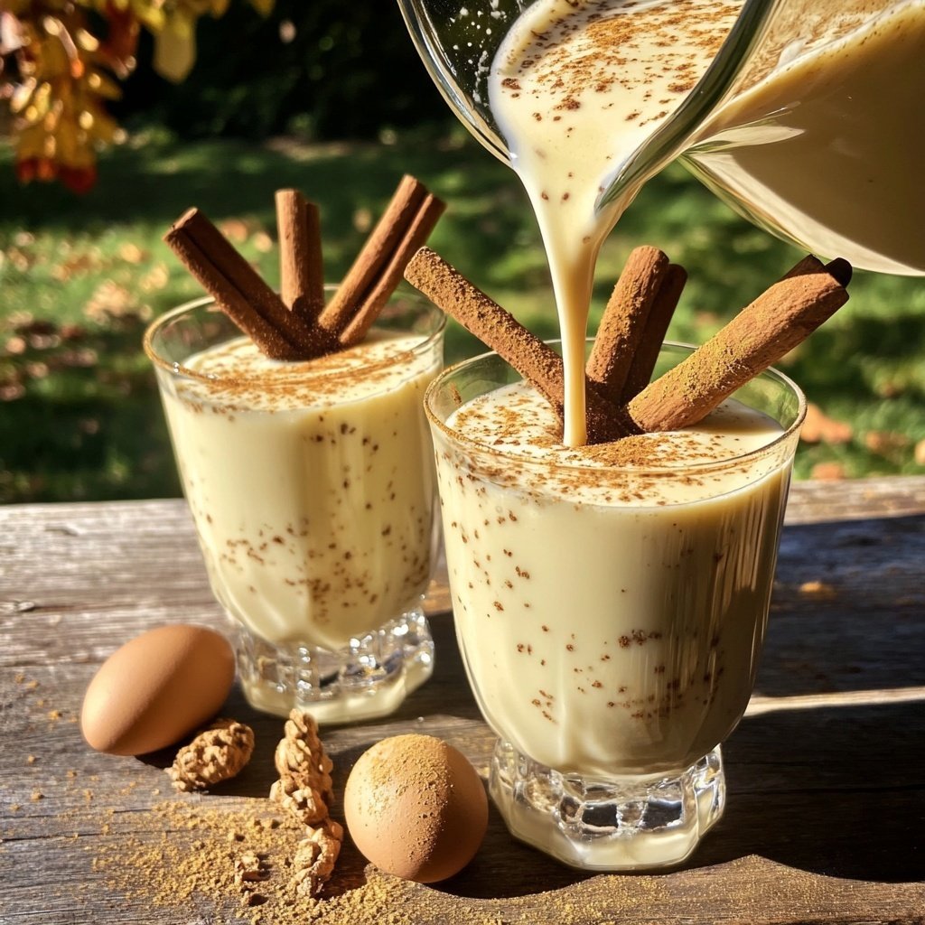 Eggnog Rezept mit und ohne Alkohol