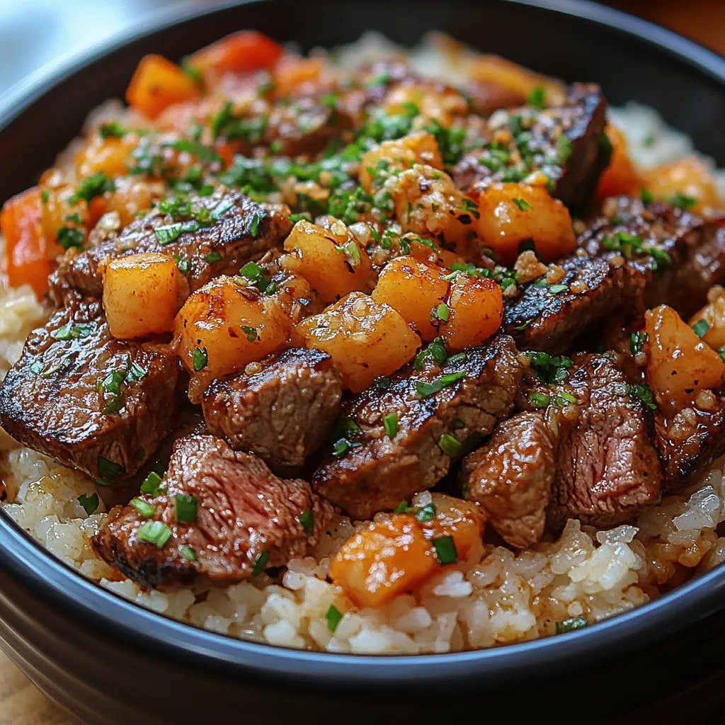 Cremiger Queso-Reis mit saftigen Steakstreifen: Ein Unglaublich Ultimatives Rezept
