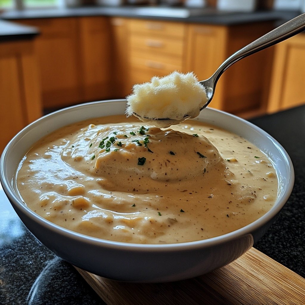 Maroni-Cremesuppe mit Sahnehaube