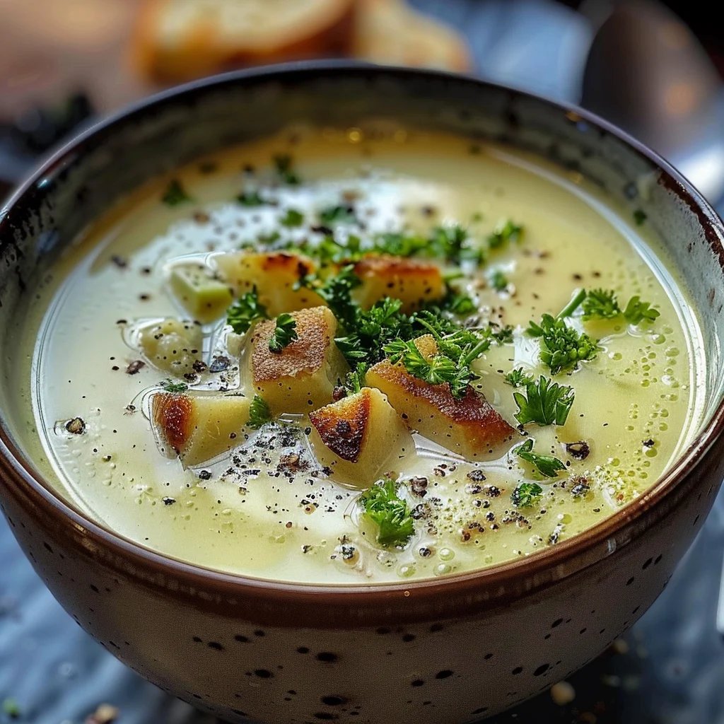 Brokkoli-Kartoffelsuppe