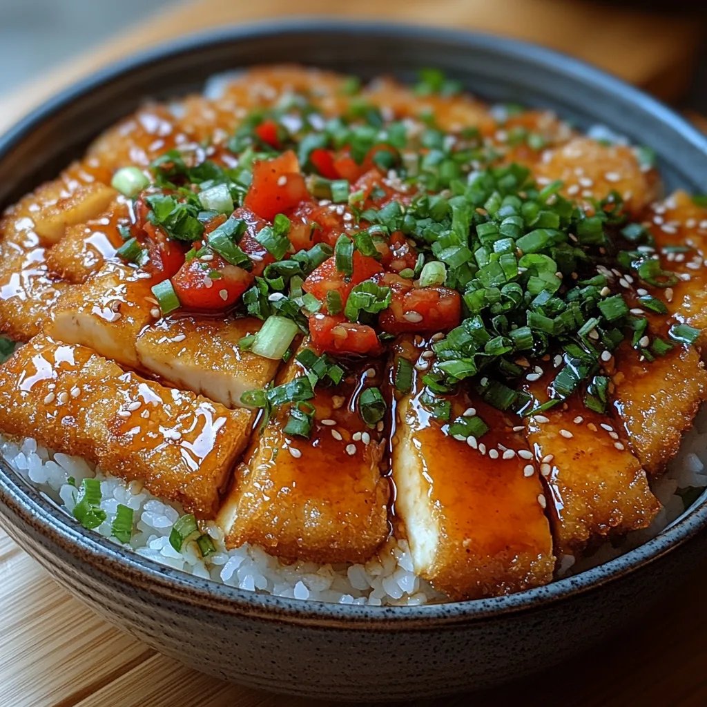 Veganer Tofu-Katsu: Ein Unglaubliches Ultimatives Rezept für 4 Portionen