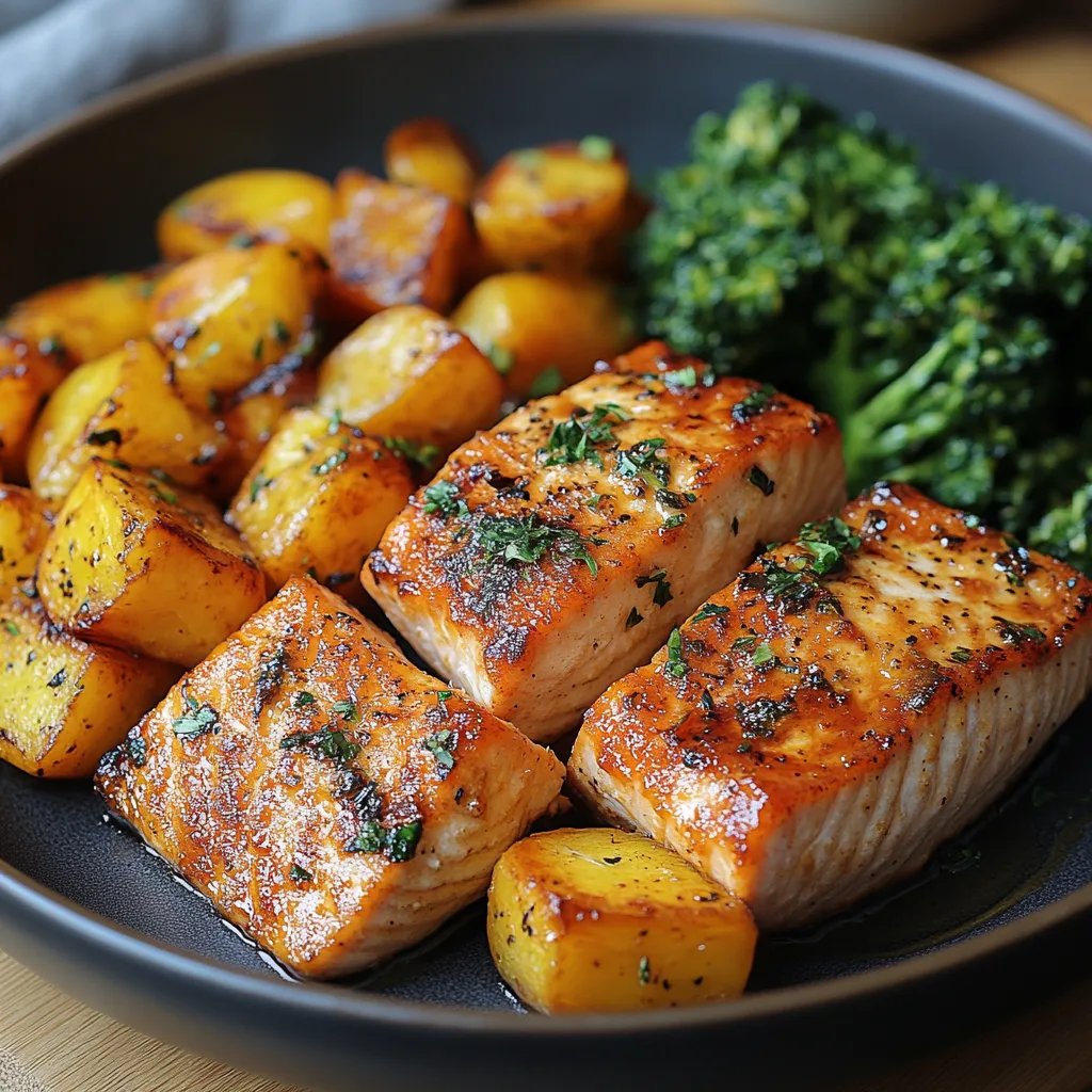 <p>Lachs mit Gemüse aus der Heißluftfritteuse: Ein Unglaubliches Ultimatives Rezept für 2!</p>