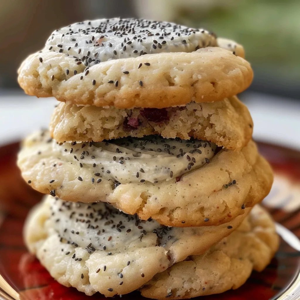 Mohn-Kirsch-Plätzchen