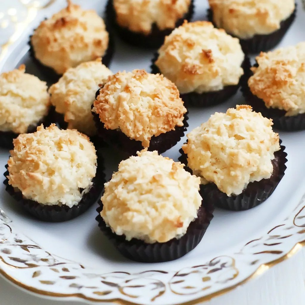 Ultra leckere vegane Kokosmakronen