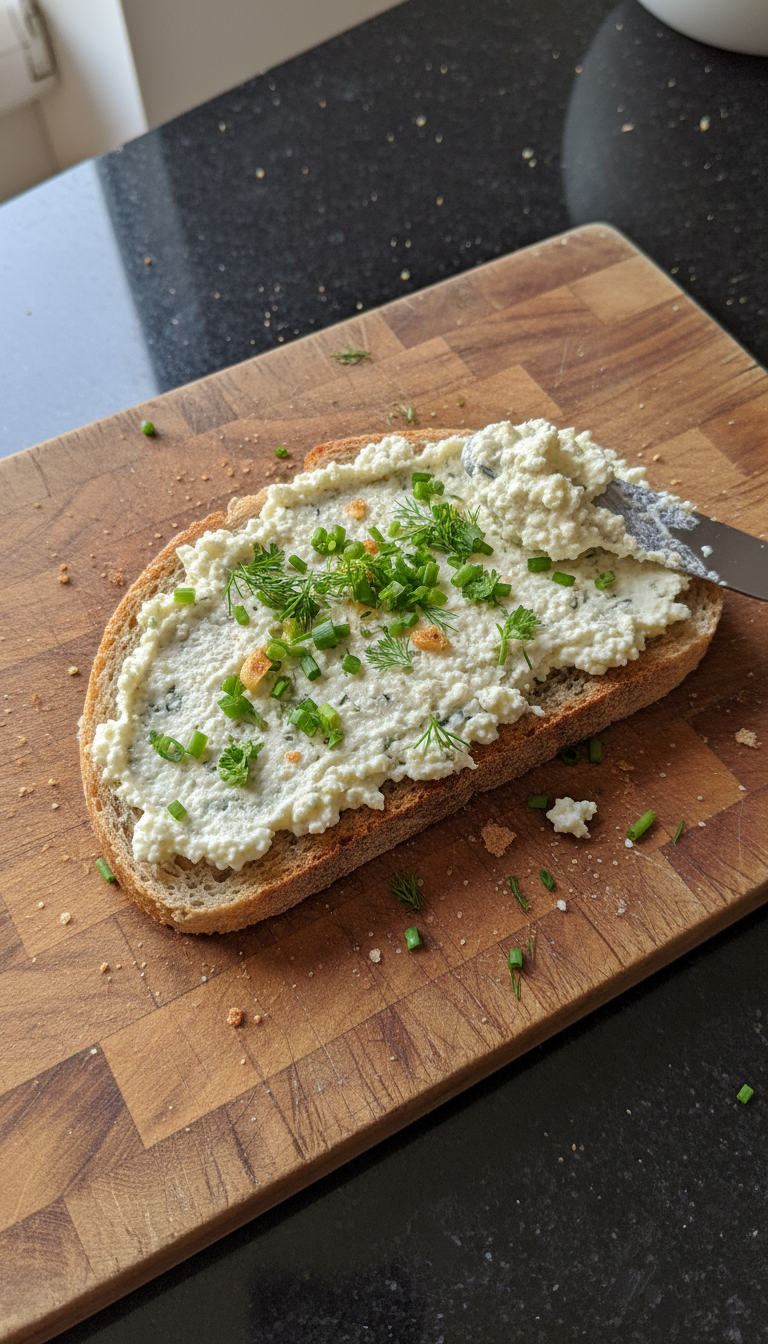 Herzhafter Süßer Hüttenkäse Aufstrich​