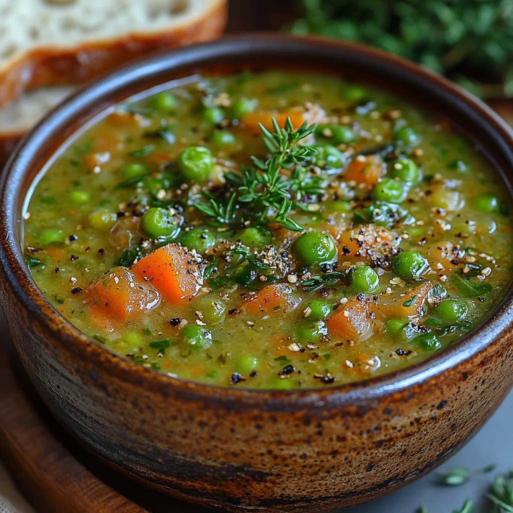 Rumänische Erbsensuppe: Eine Unglaubliche Ultimative Geschmacksexplosion für 6 Personen