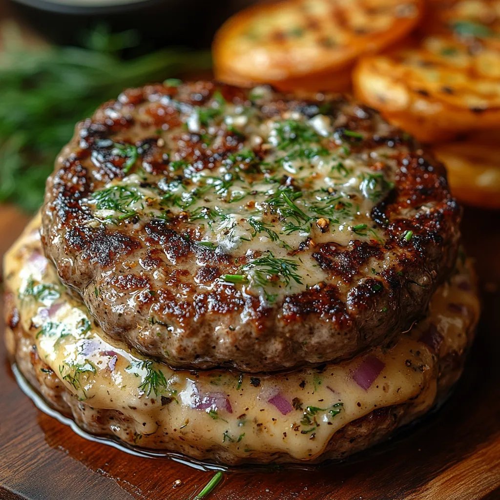Frikadellensteaks in cremiger Dillsauce: Ein Unglaubliches Ultimatives Rezept