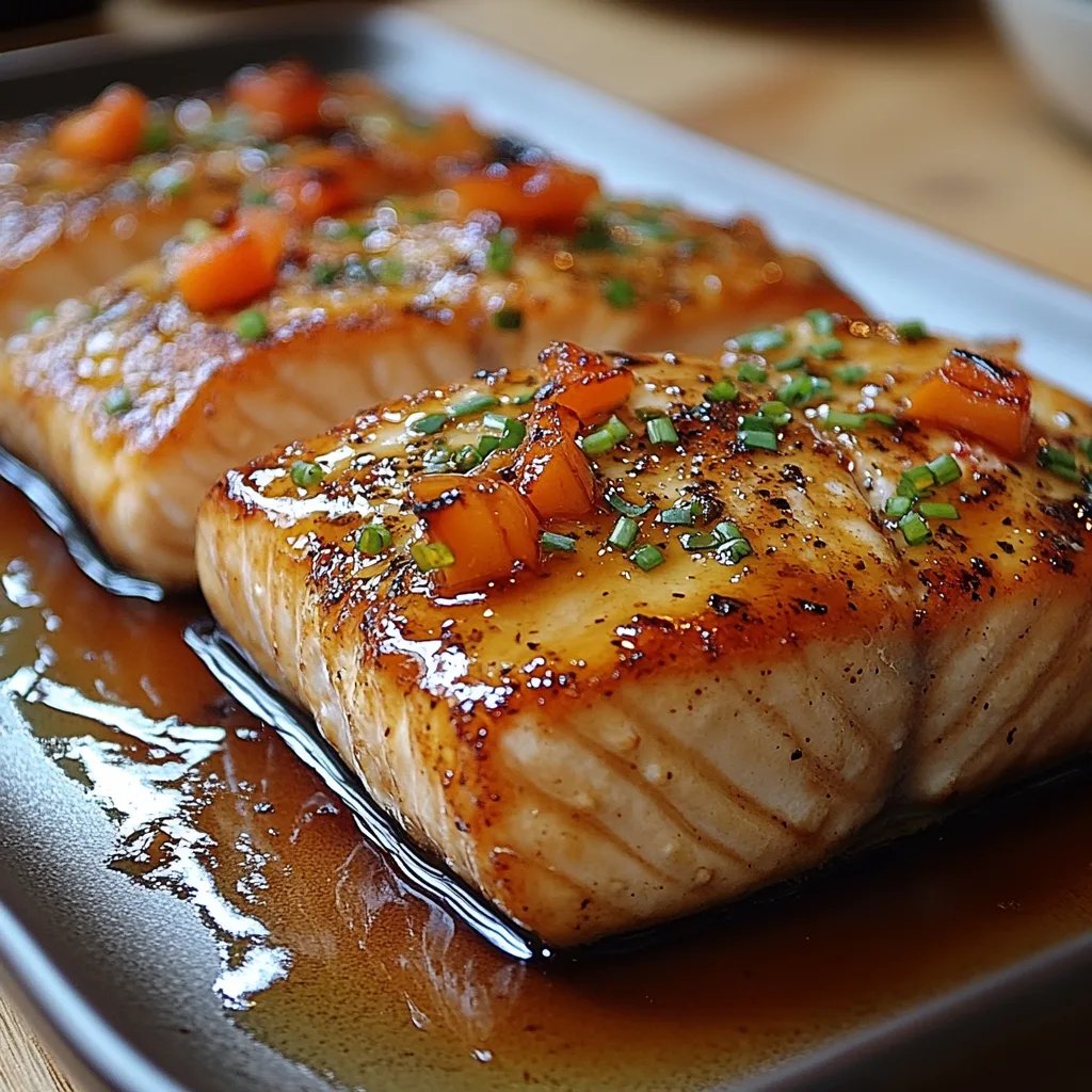 Lachs mit Ahornsirup-Glasur: Ein Unglaubliches Ultimatives Rezept für 4 Personen