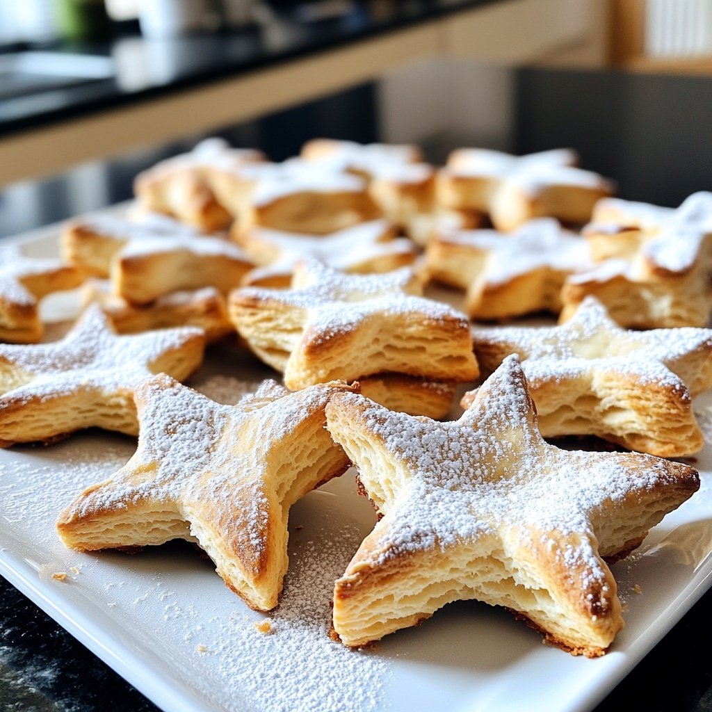 Biscuits étoiles à la cannelle