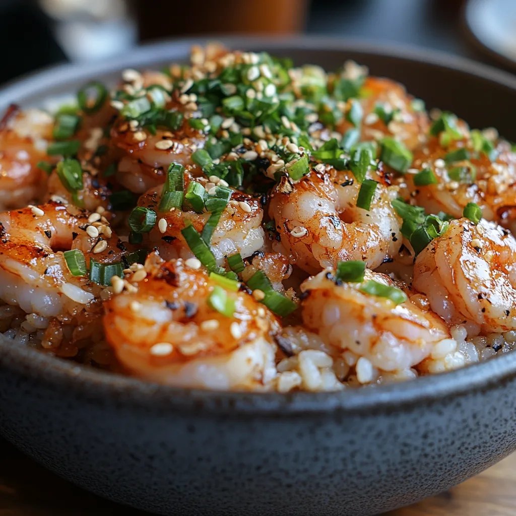 Knuspriger Reis mit scharfer Garnelensalat: Ein Unglaubliches Ultimatives Rezept